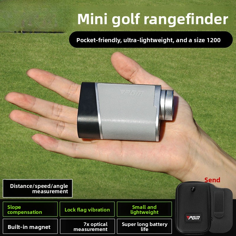 Golf Rangefinder - Гольф-дальномер, миниатюрная карманная версия, с функцией