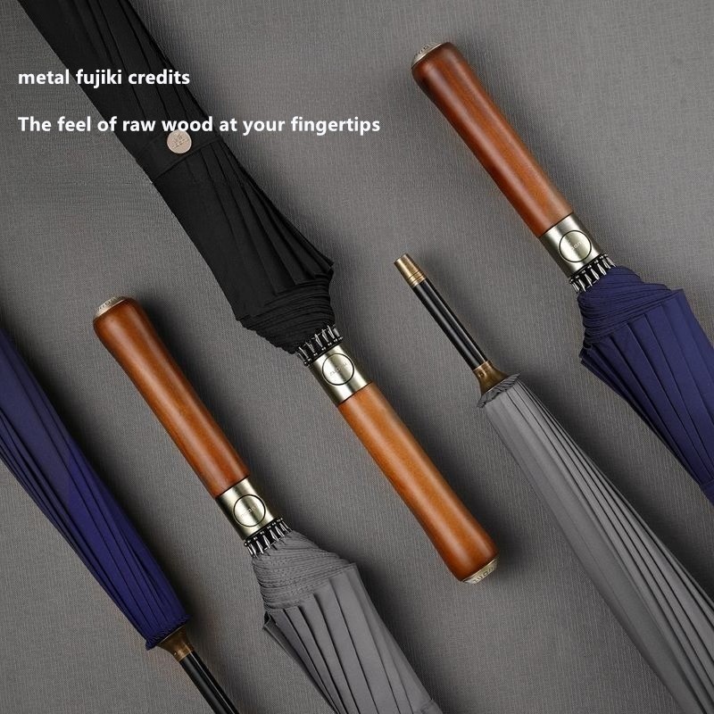 Автоматический зонт с деревянн – обзор и цена Golf Umbrella Large
