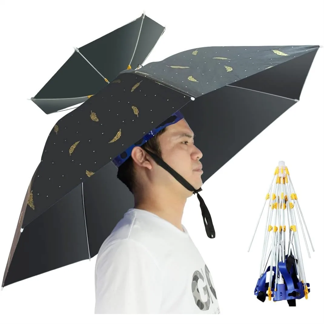 Складной регулируемый зонт-шля – обзор и цена Golf Umbrella Large