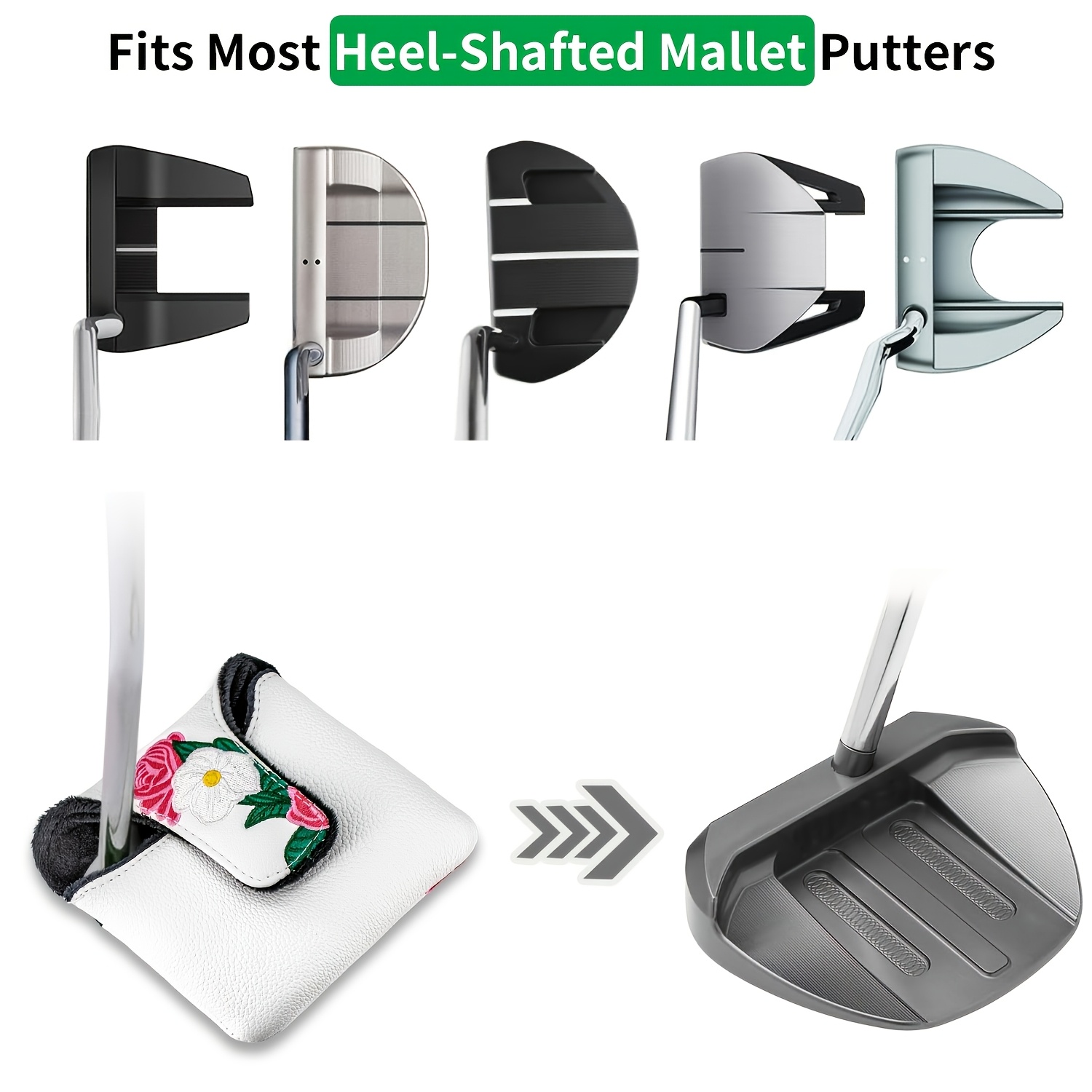 1 шт. Магнитный чехол для голь – обзор и цена Golf Putter