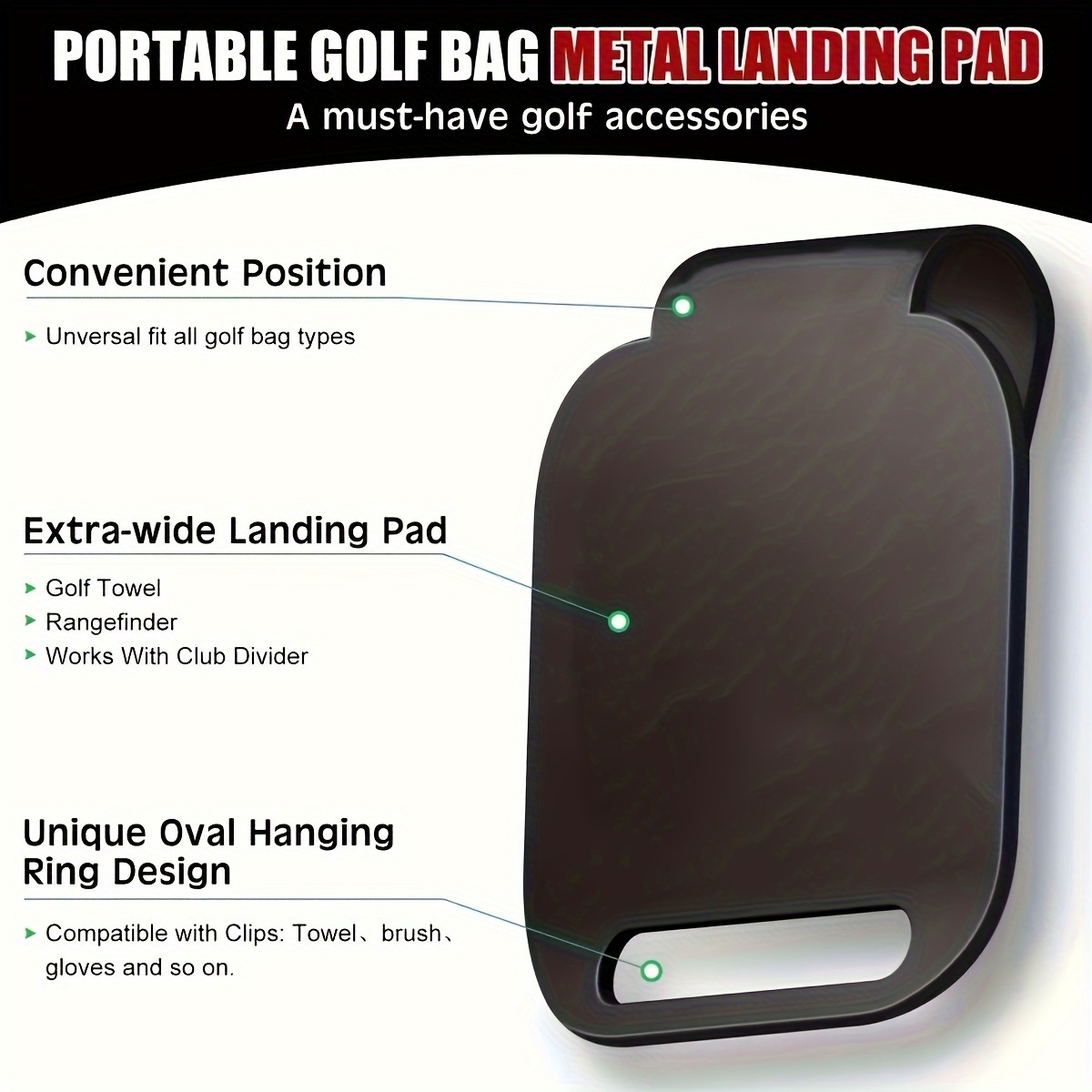 Магнитная посадочная площадка  – обзор и цена Golf Rangefinder