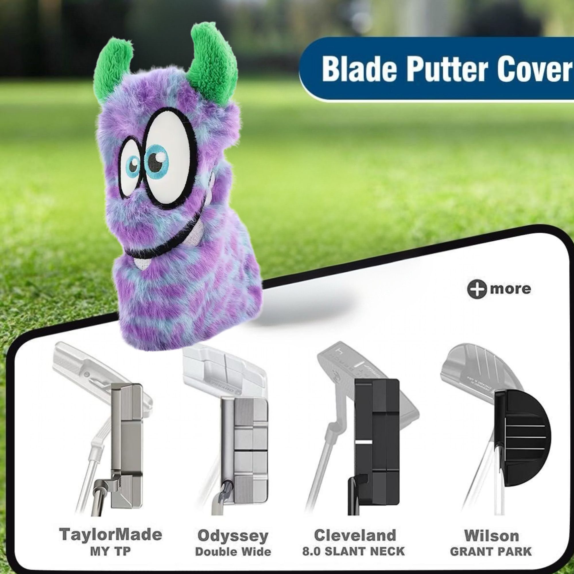 Забавные чехлы для клюшек для  – обзор и цена Golf Putter